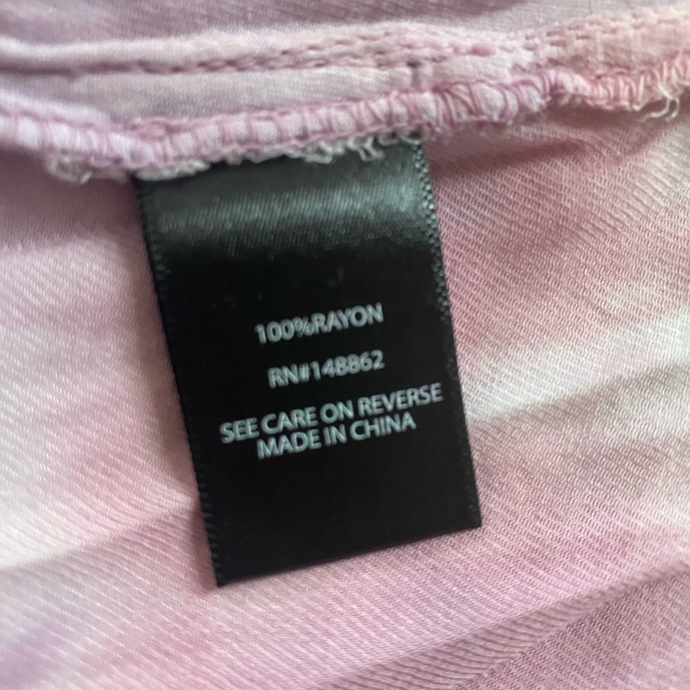 Torrid Pink and White tie dye Camisole tank top women’s sz 1x bew - Picture 7 of 11